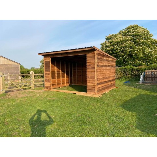 Centre opening field Shelter 12ft x 12ft 