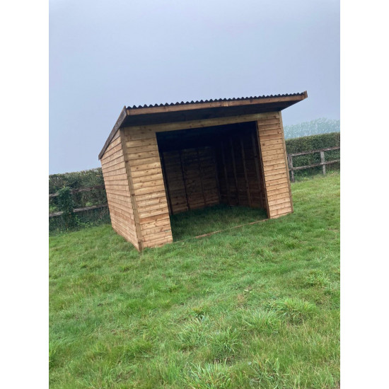 Centre opening field Shelter 12ft x 12ft 
